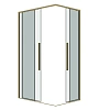 Душевой уголок GROSSMAN Galaxy 1/2.K33.01.11.32.00-1/2.K33.01.90.32.00 (110х90х195) раздвижная,золото сатин,стекло прозрачное Душевой уголок GROSSMAN Galaxy 1/2.K33.01.11.32.00-1/2.K33.01.90.32.00 (110х90х195) раздвижная,золото сатин,стекло прозрачное