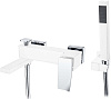 Картинка анонса товара «смеситель для ванны boheme 143-wcr.2 white chrome.2»
