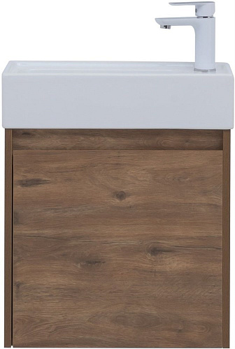 Тумба под раковину Aquanet Nova Lite 50 дуб рустикальный (1 дверца) 00298855 Тумба под раковину Aquanet Nova Lite 50 дуб рустикальный (1 дверца) 00298855