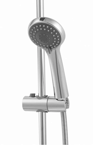 Душевой гарнитур Bravat FIT S D283CP-2A-RUS с верхним душем Душевой гарнитур Bravat FIT S D283CP-2A-RUS с верхним душем