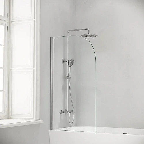 Душевая система Sancos Game SC3001LCH с изливом и термостатом с регулировкой по высоте хром Душевая система Sancos Game SC3001LCH с изливом и термостатом с регулировкой по высоте хром