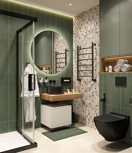 Комплект мебели STWORKI Ольборг 80 столешница дуб французский, без отверстий, с тумбой 50 482724 Комплект мебели STWORKI Ольборг 80 столешница дуб французский, без отверстий, с тумбой 50 482724