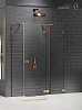 Душевой уголок NEW TRENDY AVEXA COPPER BRUSHED R 80x120x200 EXK-3725 брашированная медь