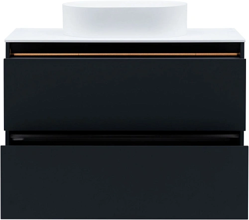 Тумба под раковину Allen Brau Activity 100 1.34006.AM антрацит матовый/черный брашированный Тумба под раковину Allen Brau Activity 100 1.34006.AM антрацит матовый/черный брашированный