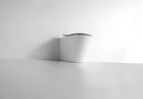 Унитаз приставной CeramaLux 3178 белый с крышкой микролифт Унитаз приставной CeramaLux 3178 белый с крышкой микролифт