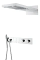 Душевая система Boheme ZODIAC с термостатом CHROME встраиваемая 133-CR Душевая система Boheme ZODIAC с термостатом CHROME встраиваемая 133-CR