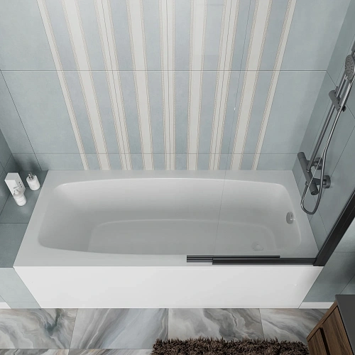 Акриловая ванна Vincea VBT-2S170-LG с ножками 1700x750x440, пристенная, белая Акриловая ванна Vincea VBT-2S170-LG с ножками 1700x750x440, пристенная, белая