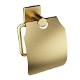 Держатель туалетной бумаги Wonzon & Woghand с крышкой, брашированное золото (WW-V1802-BG) Держатель туалетной бумаги Wonzon & Woghand с крышкой, брашированное золото (WW-V1802-BG)