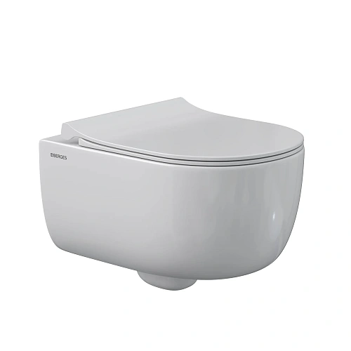 Комплект инсталляции BERGES NOVUM525, с клавишей смыва D5 Soft Touch черная, унитазом EGO Rimless и сиденьем Toma Slim SO 047235 Комплект инсталляции BERGES NOVUM525, с клавишей смыва D5 Soft Touch черная, унитазом EGO Rimless и сиденьем Toma Slim SO 047235