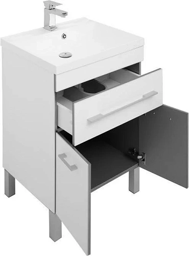 Комплект мебели Aquanet Верона NEW 58 белый (напольный 1 ящик 2 дверцы) 00230308 Комплект мебели Aquanet Верона NEW 58 белый (напольный 1 ящик 2 дверцы) 00230308
