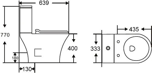 Унитаз напольный STWORKI Дублин Db-01UN безободковый, с сиденьем микролифт 550003 компакт Унитаз напольный STWORKI Дублин Db-01UN безободковый, с сиденьем микролифт 550003 компакт