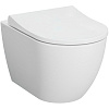 Картинка анонса товара «унитаз подвесной vitra mia round smoothflush, безободковый 7510b003-0075 без сиденья»