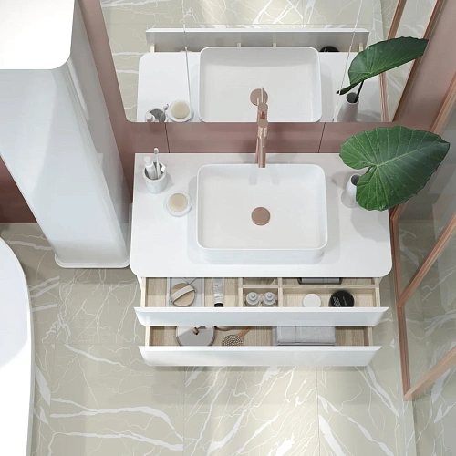 Тумба под раковину PRATO Рим т18-80 233 03-18080-00 00 БЕЛ белый Тумба под раковину PRATO Рим т18-80 233 03-18080-00 00 БЕЛ белый