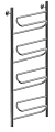 Полотенцесушитель водяной Aquanet Paolo 1000x500, хром 00266734 Полотенцесушитель водяной Aquanet Paolo 1000x500, хром 00266734