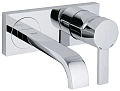Смеситель для раковины GROHE Allure (2 отверстия), хром (19309000) внешняя часть Смеситель для раковины GROHE Allure (2 отверстия), хром (19309000) внешняя часть