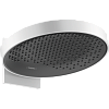 Картинка анонса товара «верхний душ hansgrohe rainfinity 360 1jet с настенным разъемом 26230700»