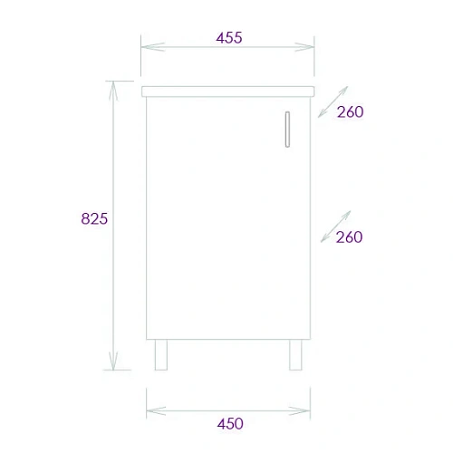 Тумба под раковину Onika Тимбер 45 см 104508 напольная, белая мат./дуб сонома (для Фостер 45) Тумба под раковину Onika Тимбер 45 см 104508 напольная, белая мат./дуб сонома (для Фостер 45)