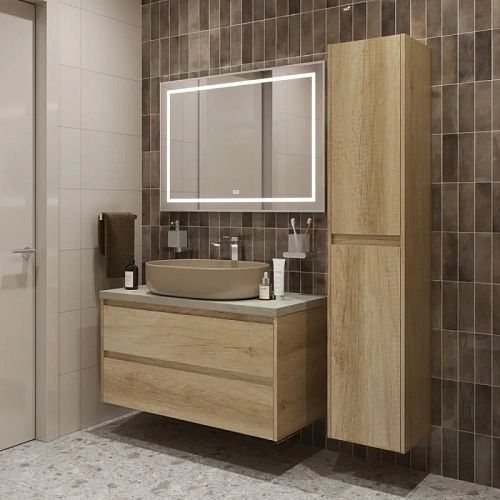 Тумба со столешницей и раковиной BelBagno KRAFT 100 kraft100rnn-kepmco-1084h316-set подвесная KRAFT100RNN-KEPMCO-1084H316-SET Тумба со столешницей и раковиной BelBagno KRAFT 100 kraft100rnn-kepmco-1084h316-set подвесная KRAFT100RNN-KEPMCO-1084H316-SET