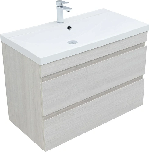 Тумба под раковину Aquanet Нота New 100 дуб холден 00334206 подвесная Тумба под раковину Aquanet Нота New 100 дуб холден 00334206 подвесная