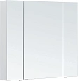 Зеркальный шкаф Aquanet Алвита new 90 белый матовый 00303897 Зеркальный шкаф Aquanet Алвита new 90 белый матовый 00303897