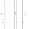 Полотенцесушитель электрический Allen Brau Infinity 160x44 00325640 с рейлингом 2.0 и креплением, черный матовый Полотенцесушитель электрический Allen Brau Infinity 160x44 00325640 с рейлингом 2.0 и креплением, черный матовый