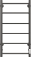 Полотенцесушитель электрический EWRIKA Сафо PN 80x40, черный матовый 541076 Полотенцесушитель электрический EWRIKA Сафо PN 80x40, черный матовый 541076