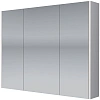 Зеркальный шкаф DREJA PRIME, 90 см, 3 дверцы, 6 стеклянных полок, белый 99.9306 Зеркальный шкаф DREJA PRIME, 90 см, 3 дверцы, 6 стеклянных полок, белый 99.9306