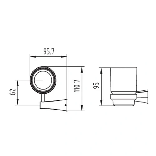 Стакан Kaiser Konus KH-2025 Стакан Kaiser Konus KH-2025