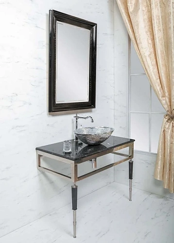 Консоль под раковину Armadi Art VOGUE 100 890-B бронза+черный Консоль под раковину Armadi Art VOGUE 100 890-B бронза+черный