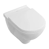 Унитаз подвесной Villeroy&Boch O.Novo 5660H101 (5660 H1 01) Combipack, микролифт Унитаз подвесной Villeroy&Boch O.Novo 5660H101 (5660 H1 01) Combipack, микролифт