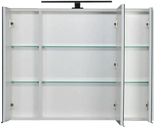 Зеркальный шкаф Aquanet Латина 100 белый 00179636 Зеркальный шкаф Aquanet Латина 100 белый 00179636