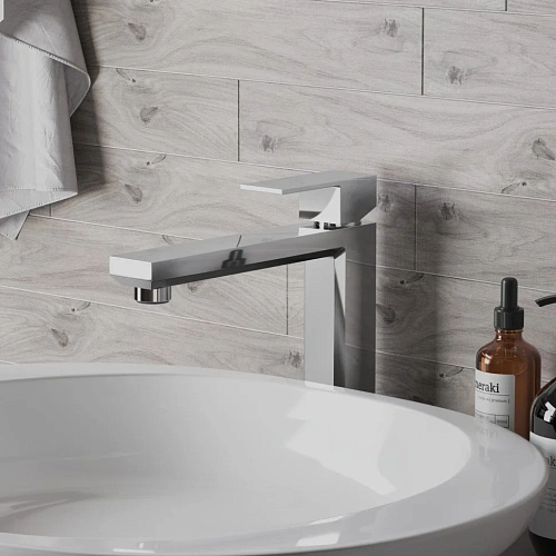 Смеситель для раковины Paini Grazia 21CR205M без донного клапана, средний Смеситель для раковины Paini Grazia 21CR205M без донного клапана, средний