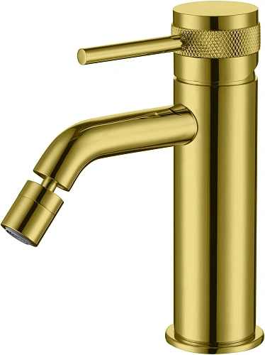 Смеситель для биде Allen Brau Priority 5.31A04-GB (с донным клапаном) золото Смеситель для биде Allen Brau Priority 5.31A04-GB (с донным клапаном) золото