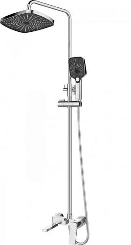 Душевая система Esbano GEMINI (ESDSGEMI-DSXR) хром глянцевый 1670x489x190 Душевая система Esbano GEMINI (ESDSGEMI-DSXR) хром глянцевый 1670x489x190