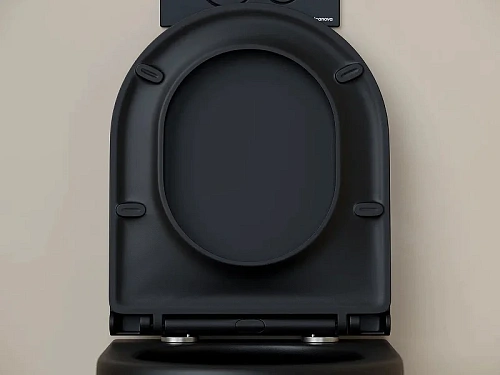 Унитаз подвесной Ceramica Nova UP CN4007MB черный матовый Унитаз подвесной Ceramica Nova UP CN4007MB черный матовый