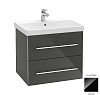 Картинка анонса товара «тумба под раковину villeroy &amp; boch avento a89000b3 (a890 00 b3) crystal black»