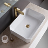 Раковина BelBagno BB1386 490x380 белый Раковина BelBagno BB1386 490x380 белый