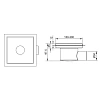 Душевой лоток RGW Shower Drain SDR-11 Q 21211130-02 Душевой лоток RGW Shower Drain SDR-11 Q 21211130-02