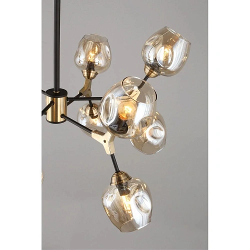 Люстра потолочная Omnilux Pozzallo OML-93407-12 Люстра потолочная Omnilux Pozzallo OML-93407-12