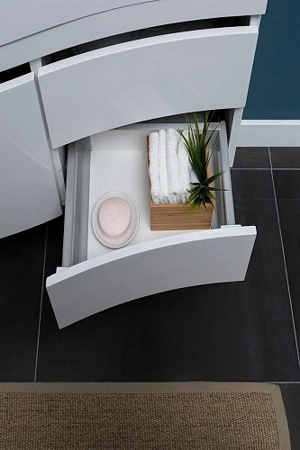 Комплект мебели Aquanet Опера 115 L белый (2 дверцы 2 ящика) 00169414 Комплект мебели Aquanet Опера 115 L белый (2 дверцы 2 ящика) 00169414