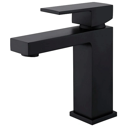 Смеситель для раковины ABBER Daheim AF8210B черный матовый Смеситель для раковины ABBER Daheim AF8210B черный матовый