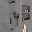 Душевая система Vincea Inspire VSFW-433TI1RGM встраиваемая, вороненая сталь Душевая система Vincea Inspire VSFW-433TI1RGM встраиваемая, вороненая сталь