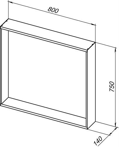Зеркало Allen Brau Reality 1.32018.BB 80 черный браш Зеркало Allen Brau Reality 1.32018.BB 80 черный браш