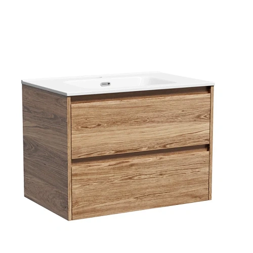Тумба под раковину Sancos Libra LB70ECH 690х450х500 дуб чарльстон, подвесная Тумба под раковину Sancos Libra LB70ECH 690х450х500 дуб чарльстон, подвесная