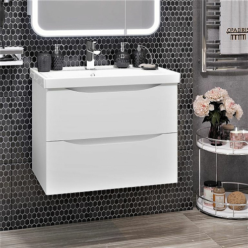 Тумба под раковину Opadiris Элеганс 70, белый матовый (под раковину CeraStyle FRAME 70) 00-00006756 Тумба под раковину Opadiris Элеганс 70, белый матовый (под раковину CeraStyle FRAME 70) 00-00006756