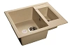 Кухонная мойка GranFest Quadro Q-610 K беж бежевый