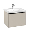 Картинка анонса товара «тумба под раковину villeroy &amp; boch subway 3.0 cashmere grey / cashmere grey c57701vn»