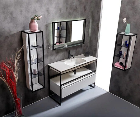 Раковина Armadi Art VALLESSI 120 белая 838-120-W Раковина Armadi Art VALLESSI 120 белая 838-120-W