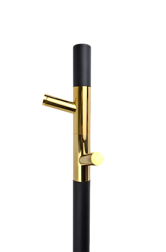 Полотенцесушитель электрический Vincea VTD-1DB1E 15х140 черный/золото, таймер Полотенцесушитель электрический Vincea VTD-1DB1E 15х140 черный/золото, таймер