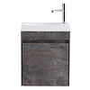 Картинка анонса товара «тумба под раковину belbagno pietra mini-460-1a-so-pt-l stone подвесная 454x257»